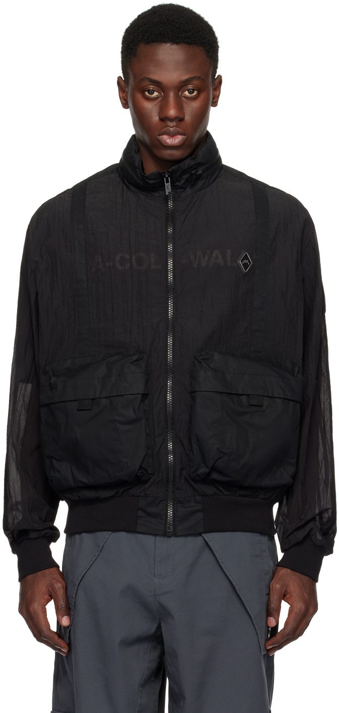 Photo: A-COLD-WALL* Black Semi-Sheer Jacket