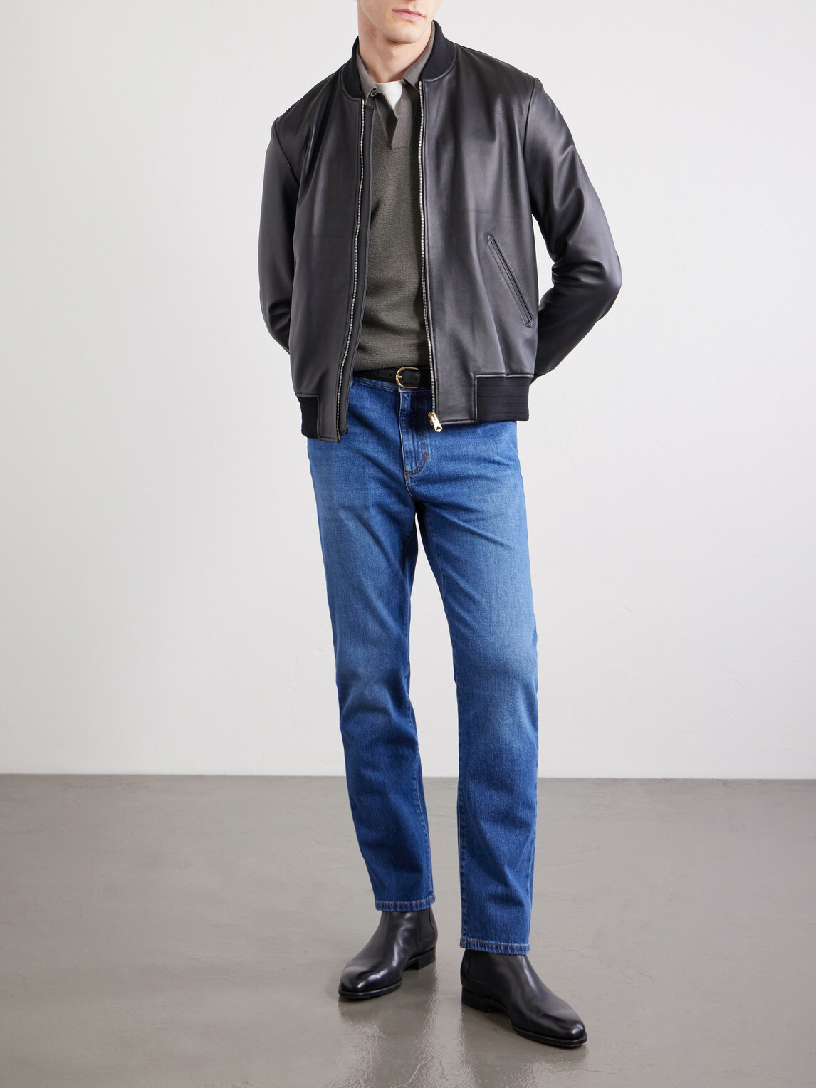 Zegna - Vintage House Straight-Leg Jeans - Blue