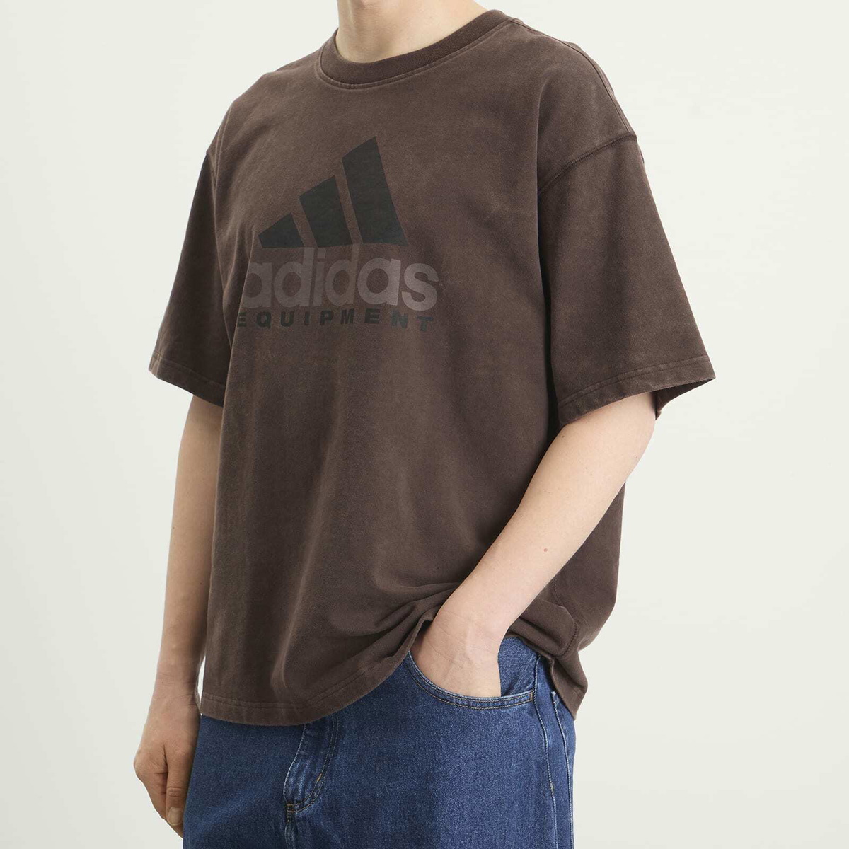 Adidas Men's EQT T-Shirt in Aurora Coffee