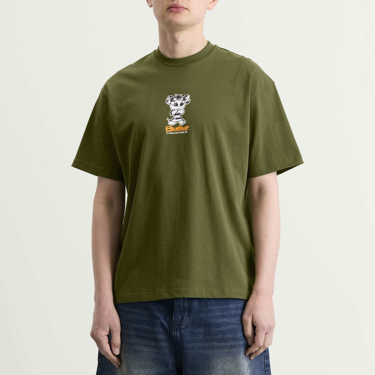 Butter Goods Men's Vexed T-Shirt in Army