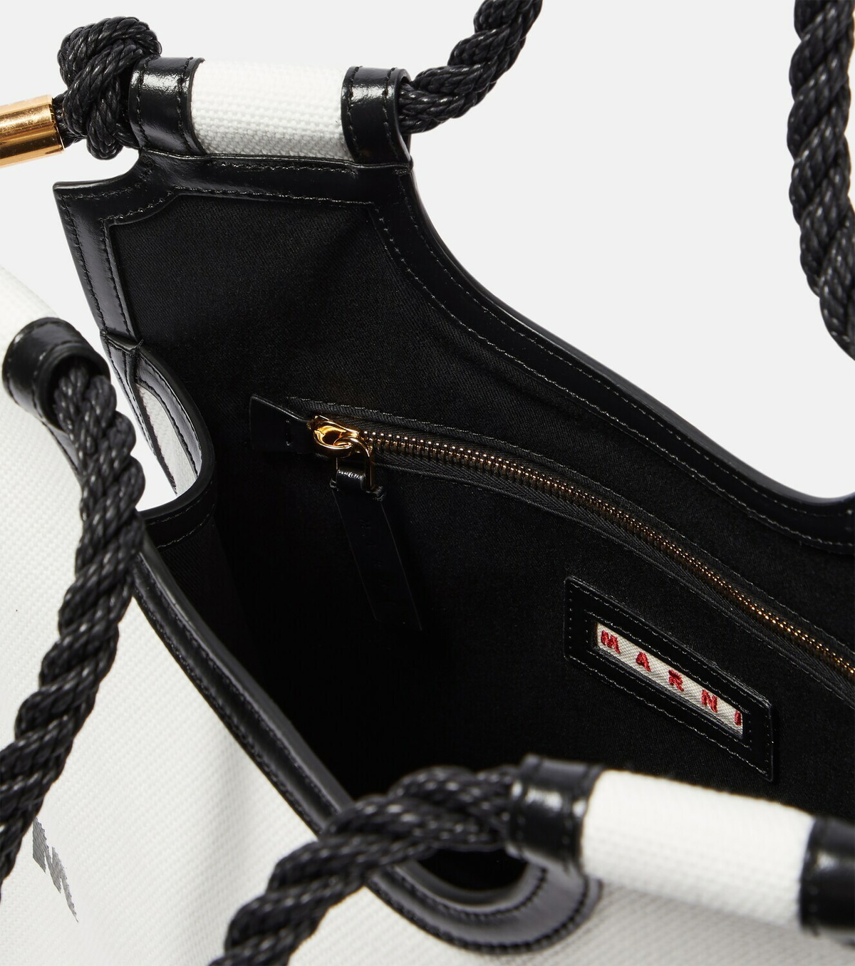 Marni Marcel Medium canvas tote bag Marni