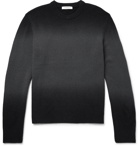 FRAME - Mélange Wool-Blend Sweater - Black