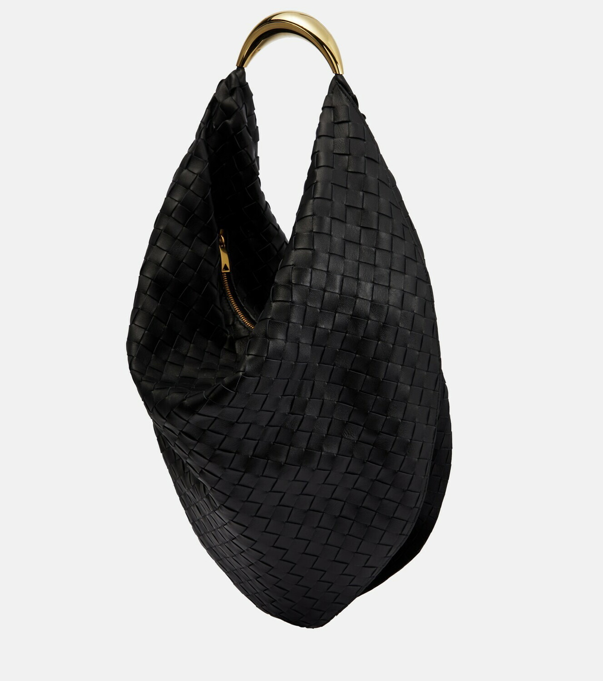 The Foulard Intrecciato Leather Shoulder Bag