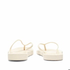 Sleepers Tapered Signature Flip Flop in White