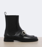Gucci Boulevard Horsebit leather Chelsea boots