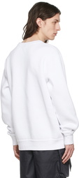 Isabel Marant White Mikolo Sweatshirt