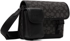 Coach 1941 Black & Gray League Messenger Bag