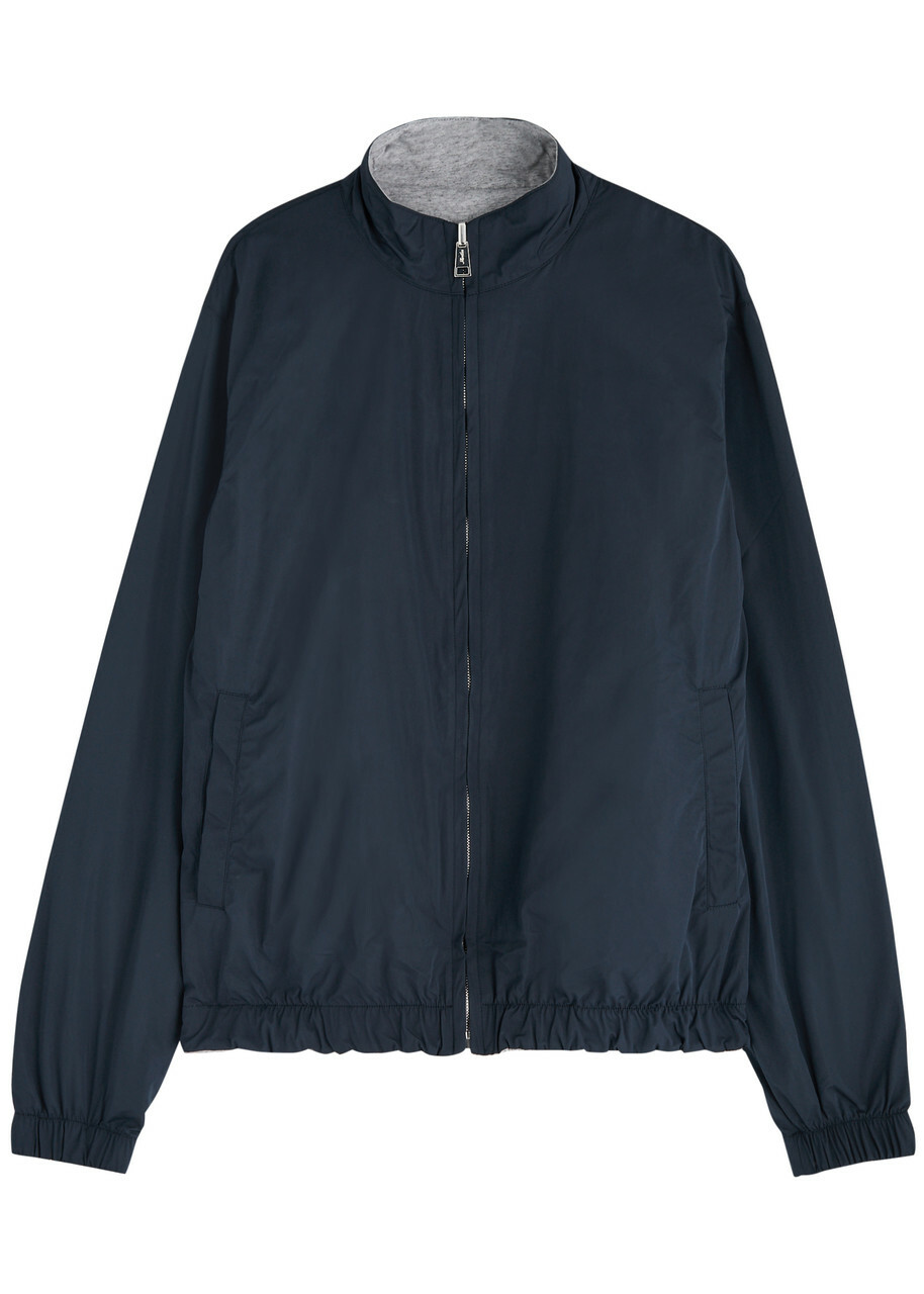 Aurélien Resort Reversible Shell Jacket Navy