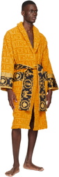 Versace Yellow 'I Heart Baroque' Bathrobe