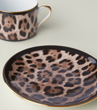 Dolce&Gabbana Casa - Leopardo tea cup and saucer set
