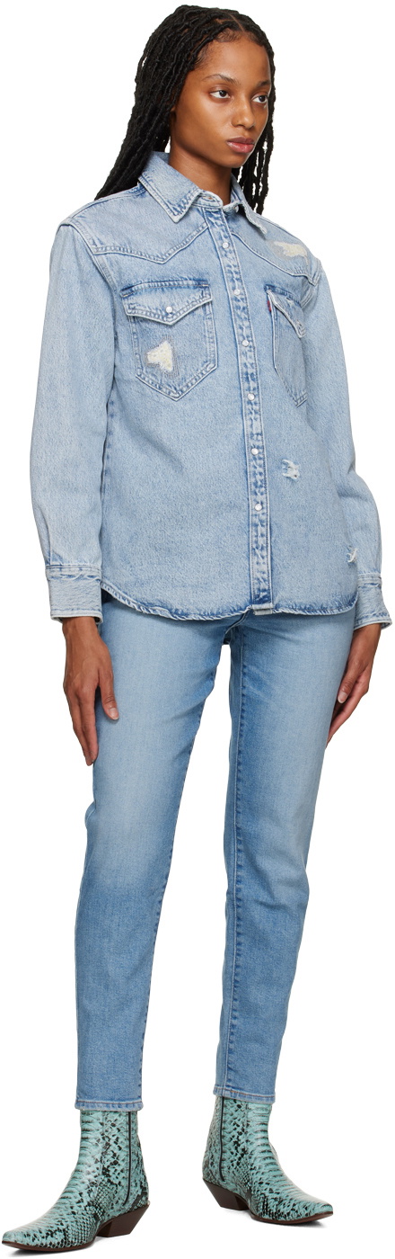 Levi's Blue Dylan Denim Shirt