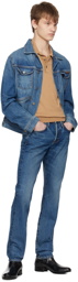 TOM FORD Blue Slim-Fit Jeans