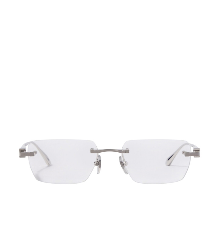 Photo: Cartier Eyewear Collection Signature C de Cartier rectangular glasses