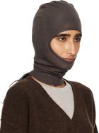 Rick Owens Gray Concordians Skull Balaclava