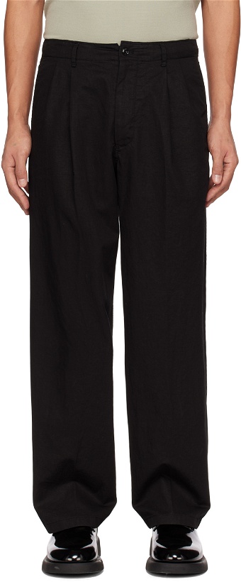 Photo: POTTERY Black Pleated Trousers