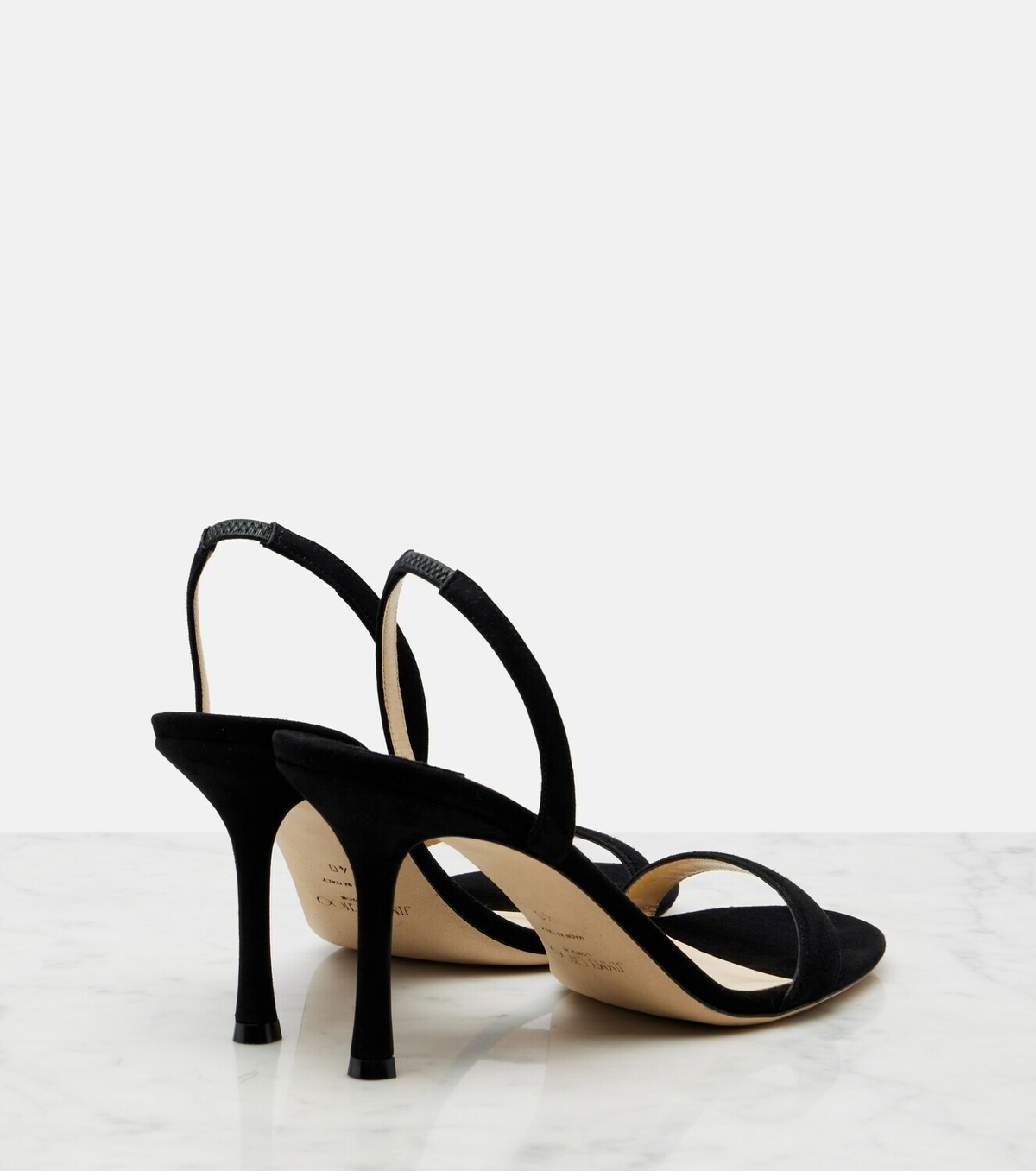 Jimmy Choo Jenn suede slingback sandals