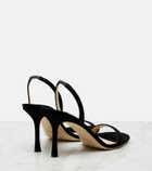 Jimmy Choo Jenn suede slingback sandals
