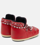 Alanui - Full Moon bandana-print boots