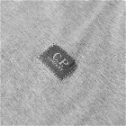 C.P. Company Undersixteen Men's Reflective Small Patch Logo Tee in Grey Melange