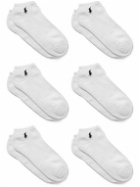 Polo Ralph Lauren - 6-Pack Logo-Embroidered Cotton-Blend Socks