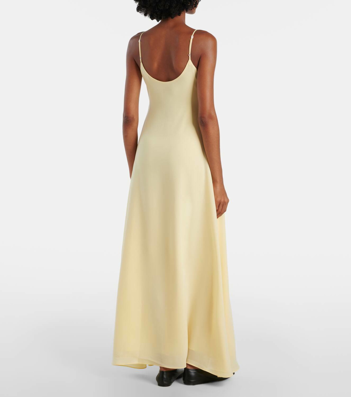 Leset Ari crêpe maxi dress