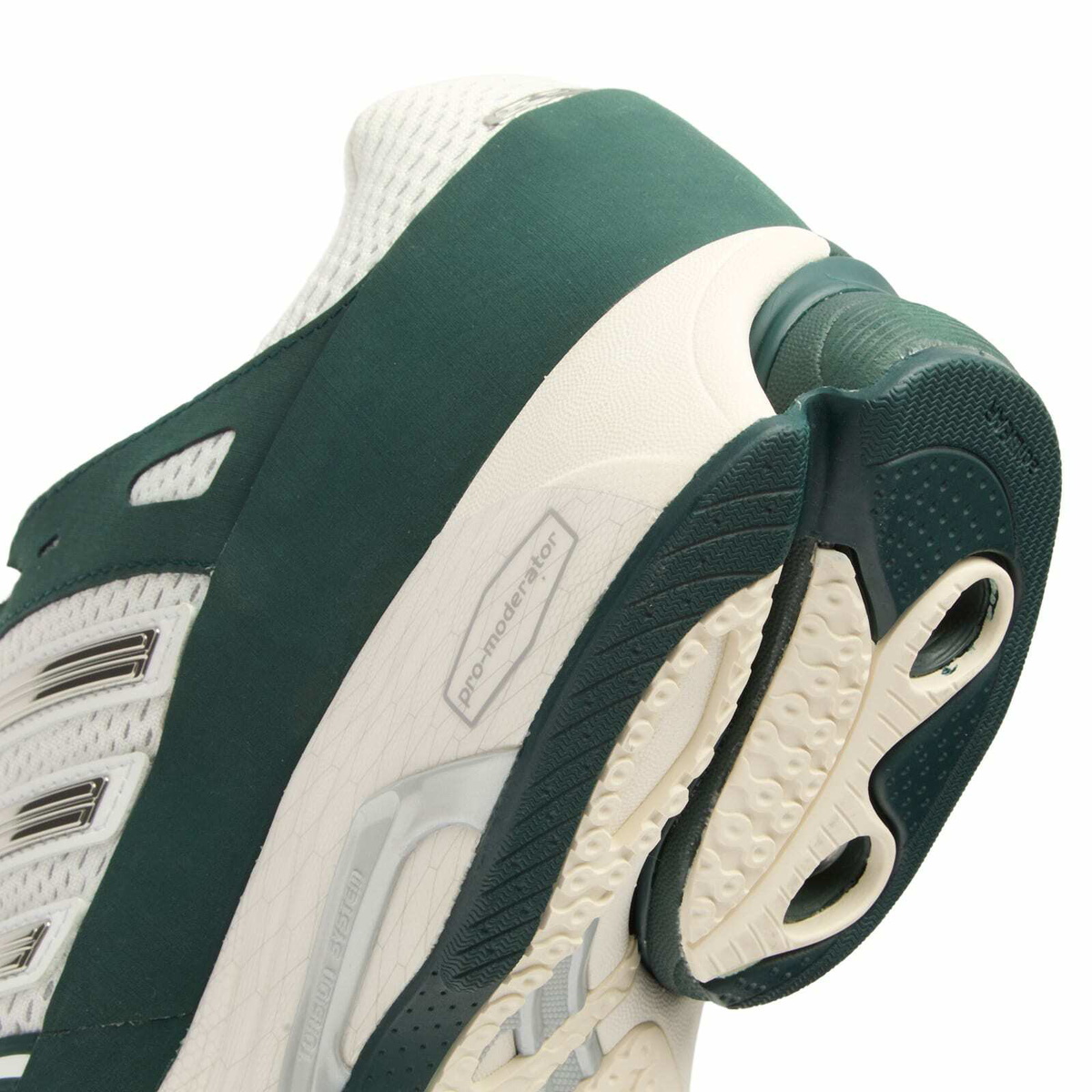 END. x adidas Adistar Control 5 in Auroa Ivy/Crystal White