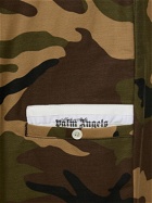 PALM ANGELS Tailored Camouflage Cotton Workpants