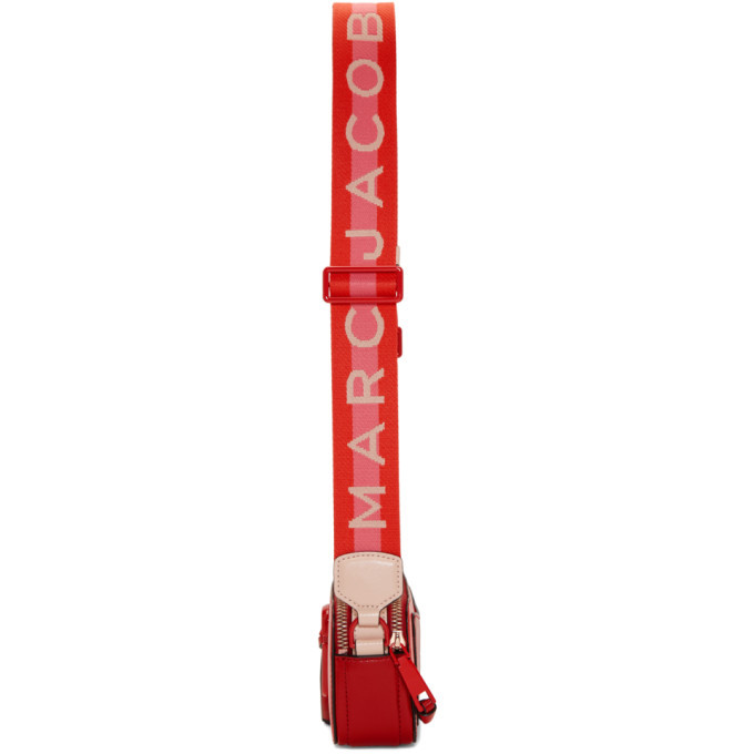Marc Jacobs Red Small Snapshot Camera Bag