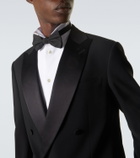 Giorgio Armani Virgin wool tuxedo blazer