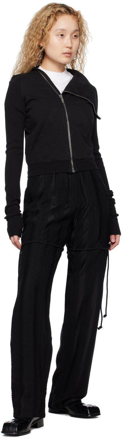 Song for the Mute Black Drawstring Trousers