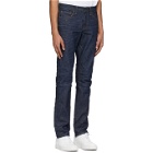 Re/Done Indigo Levis Edition Straight Taper Fit Jeans