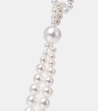 Sophie Bille Brahe Opera 14kt gold earrings with freshwater pearls