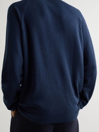 Agnona - Ribbed Cashmere Sweater - Blue