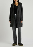 Rains Rubberised Raincoat Black