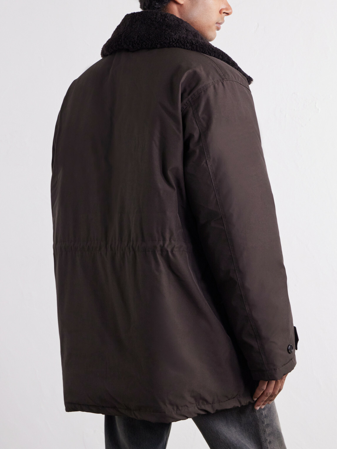 Canada Goose - Scout Shearling-Trimmed Shell Down Jacket - Brown