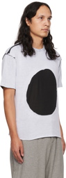 Edward Cuming SSENSE Exclusive White & Black Circle Window T-Shirt