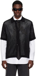 1017 ALYX 9SM Black Button Up Shirt