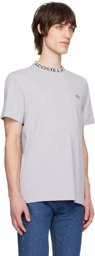 Lacoste Gray Patch T-Shirt