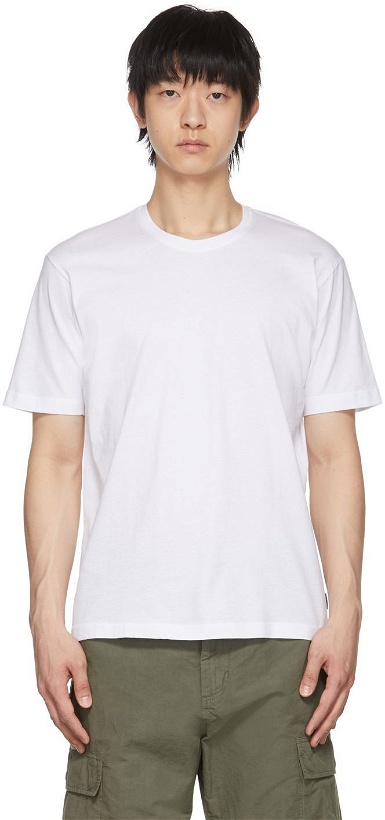 Photo: Aspesi White Cotton T-Shirt