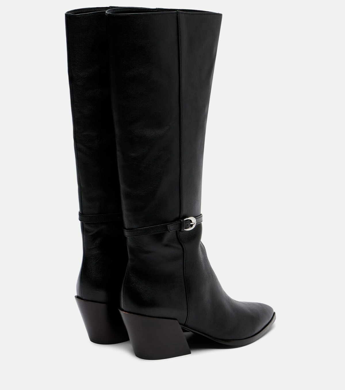 Staud Austin leather knee-high boots