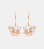 Bucherer Fine Jewellery Peekaboo 18kt rose gold earrings with morganites and diamonds
