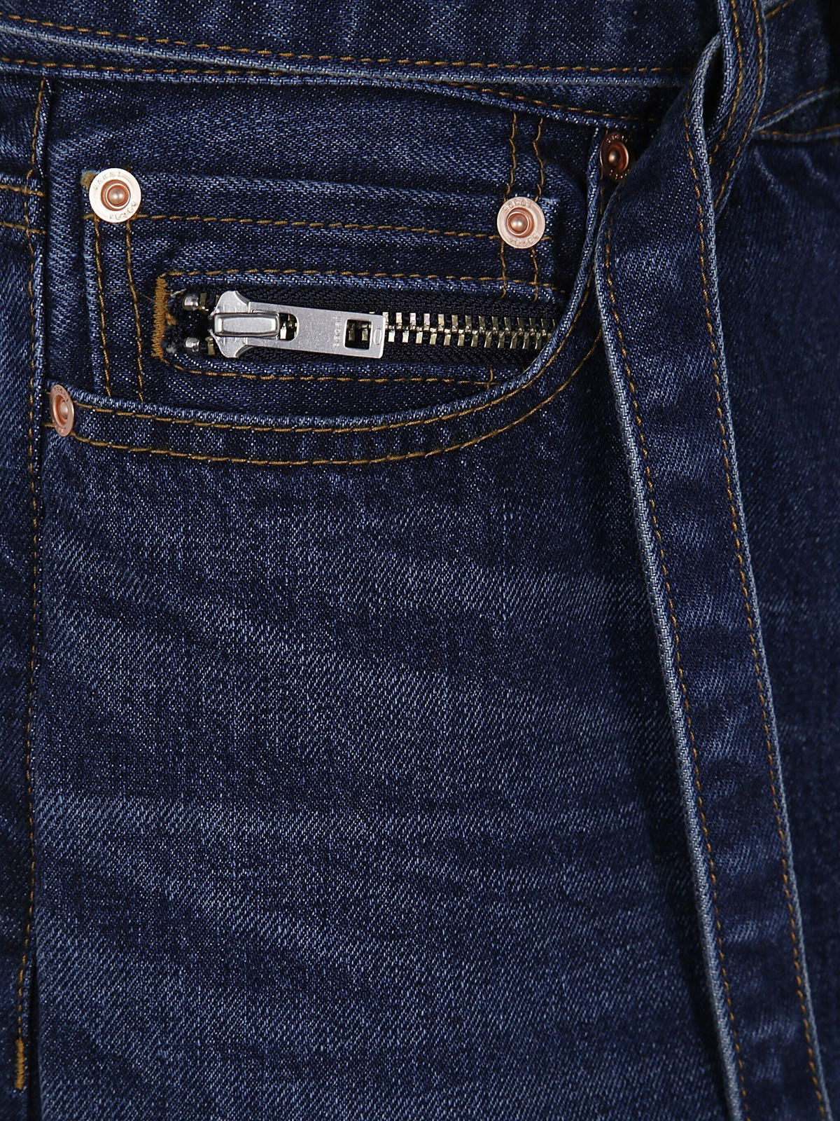 Sacai Straight Denim Pants in Blue