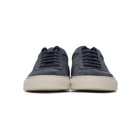 Common Projects Navy Nubuck Resort Classic Sneakers