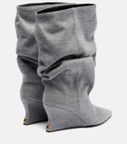 Balmain Draped ankle boots