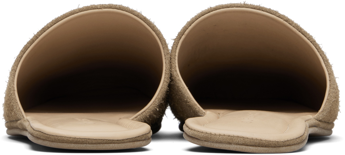 OUR LEGACY Beige Cigarr Slippers
