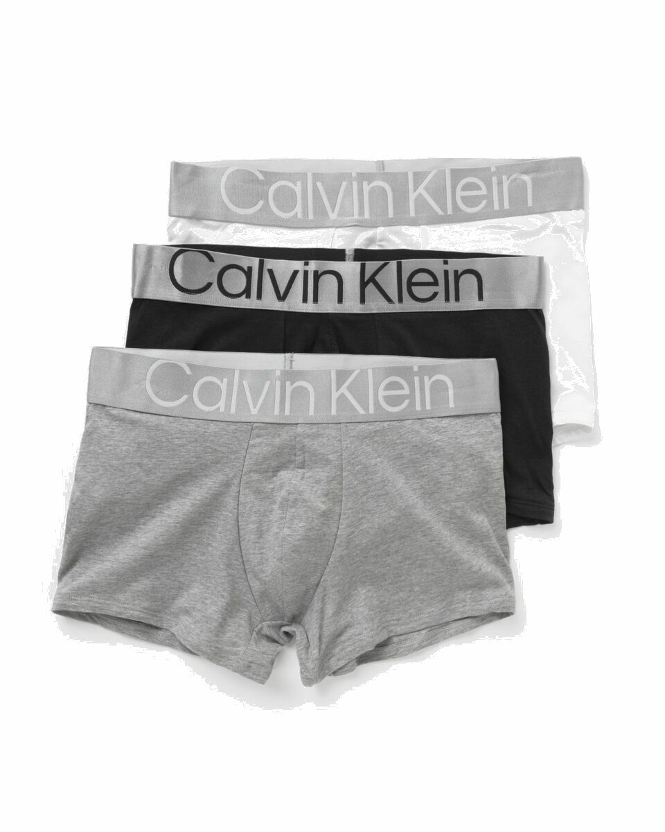 Photo: Calvin Klein Underwear Sustain Steel Cotton Trunk 3 Pack Multi - Mens - Boxers & Briefs