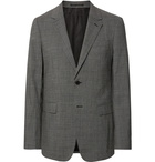 Theory - Black Chambers Slim-Fit Stretch-Wool Suit Jacket - Gray