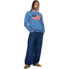 Polo Ralph Lauren Blue 'The Iconic Flag' Sweater
