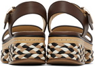 Gabriela Hearst Brown Leather Sandals