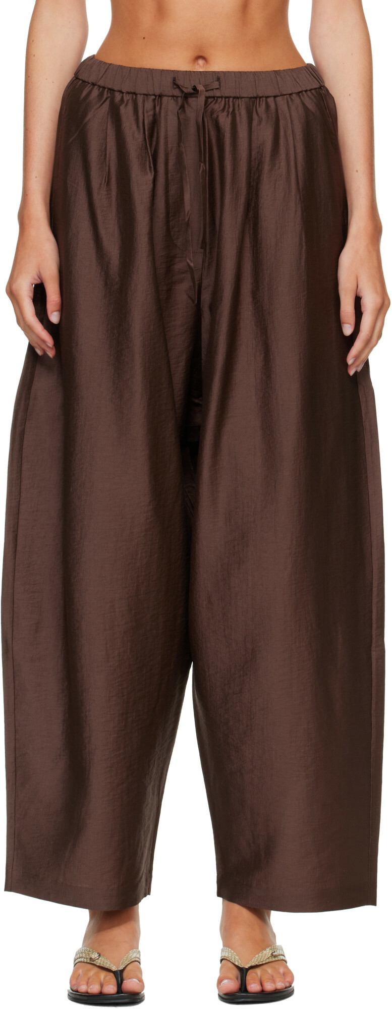 Cordera Brown Maxi Trousers